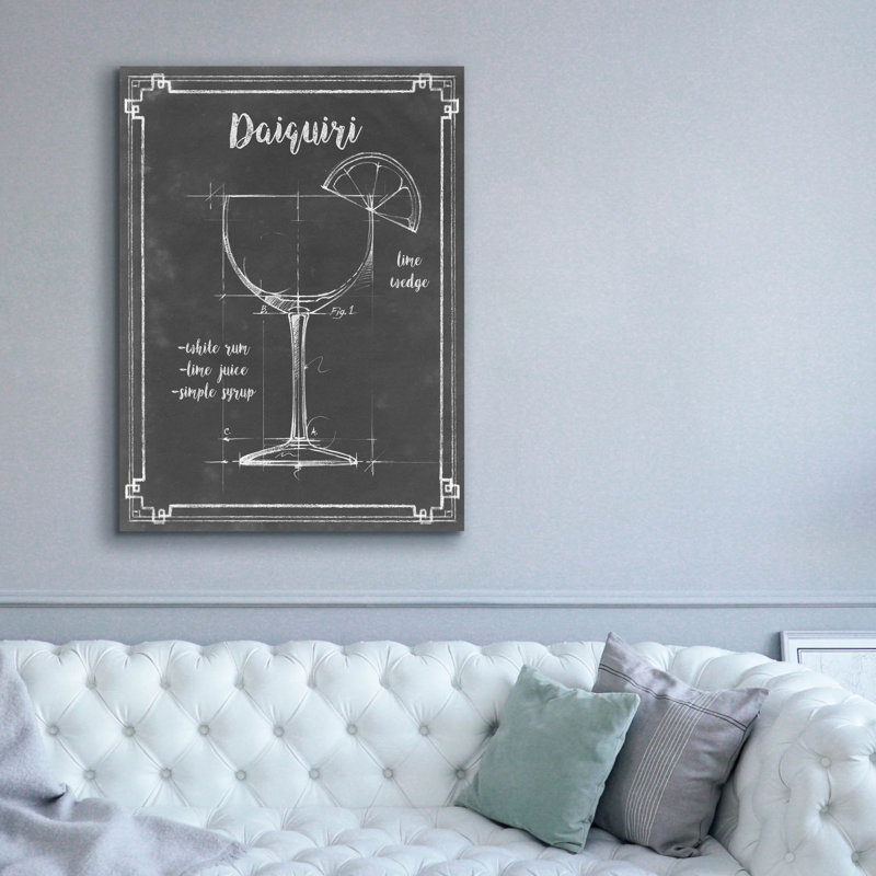  «Mixology 3» par Ethan Harper, art mural sur toile, 40 po x 54 po