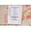 Tapis crème / rose noué à la main de conception unique 4 pi 8 po x 7 pi 9 po New Age