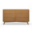 Solid Wood 140cm W 6 - Drawer Chest of Drawers-124354078