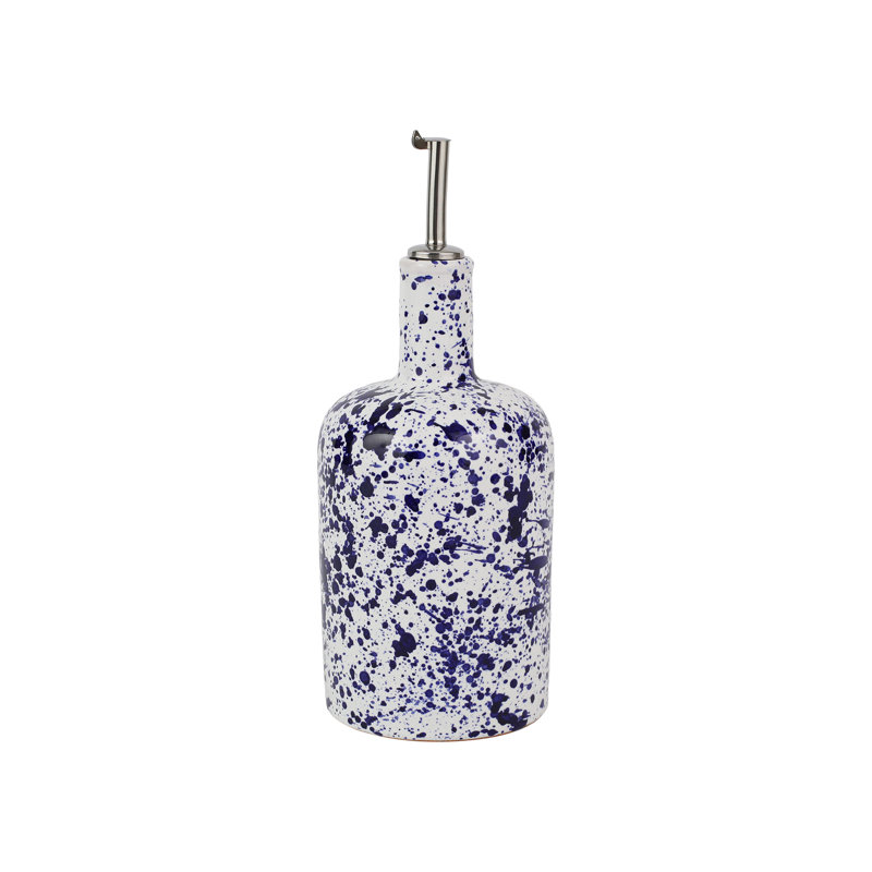 Amalfitana Single Oil / Vinegar Cruet, Cobalt