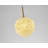 Transitional 1-Light Beaded Crystal Pendant -357395087