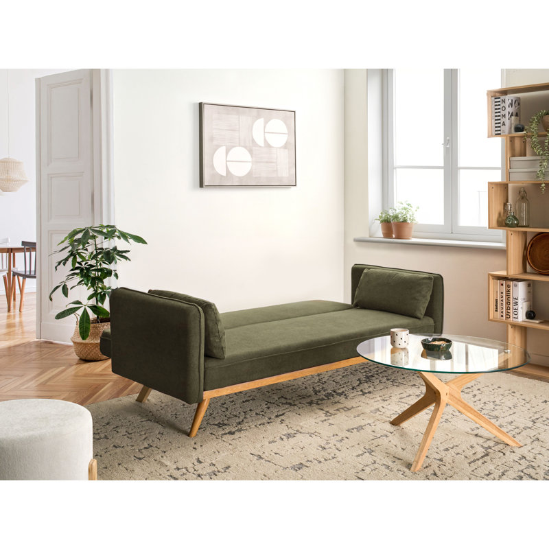Sofa Bed ASAA Fabric, Green