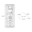 Armoire de coin Retro