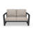 Oltjana Outdoor Patio Loveseat With Sunbrella® Cushions-124071167