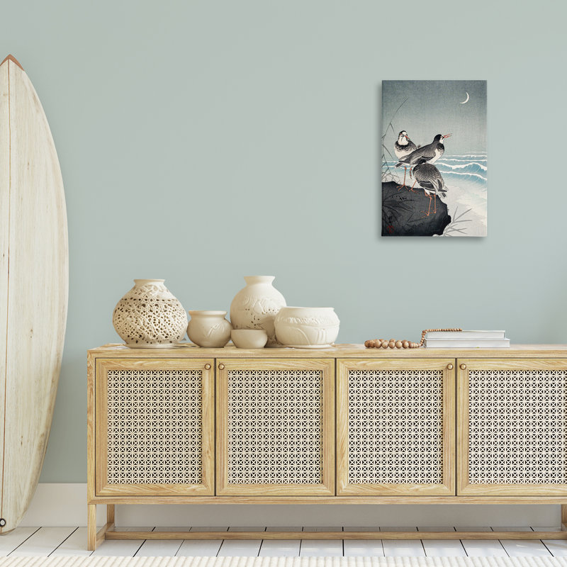  Art mural classique par Ohara Koson, H 30 po x l 20 po