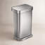 simplehuman Rectangular Hands-Free Kitchen Step Trash Can with Soft-Close Lid-97690195
