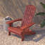 Chaise Adirondack pliante en résine Balasi-759643973
