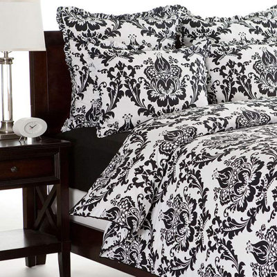 Morton Percale Floral Duvet Cover - Queen