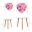 Ensemble de 2 tables basses gigognes Triangle