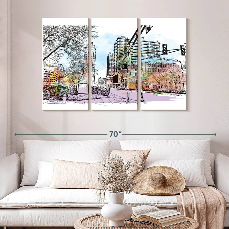Rorry Fort Wayne Traffic Lights, 32" H x 50" W