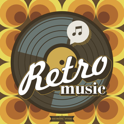 Vinyl Record Vector by KateDemianov - Wrapped Canvas Print
