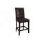 Ensemble simple et contemporain de 2 chaises à hauteur de comptoir