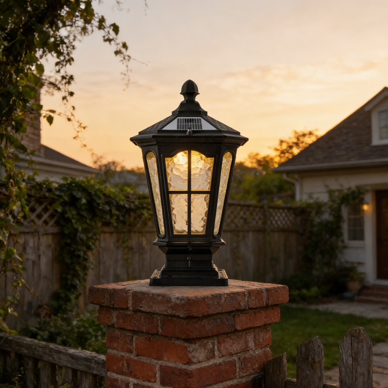 Solar Powered Wall Light