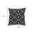 Parkland Collection Habib Transitional Black Throw Pillow