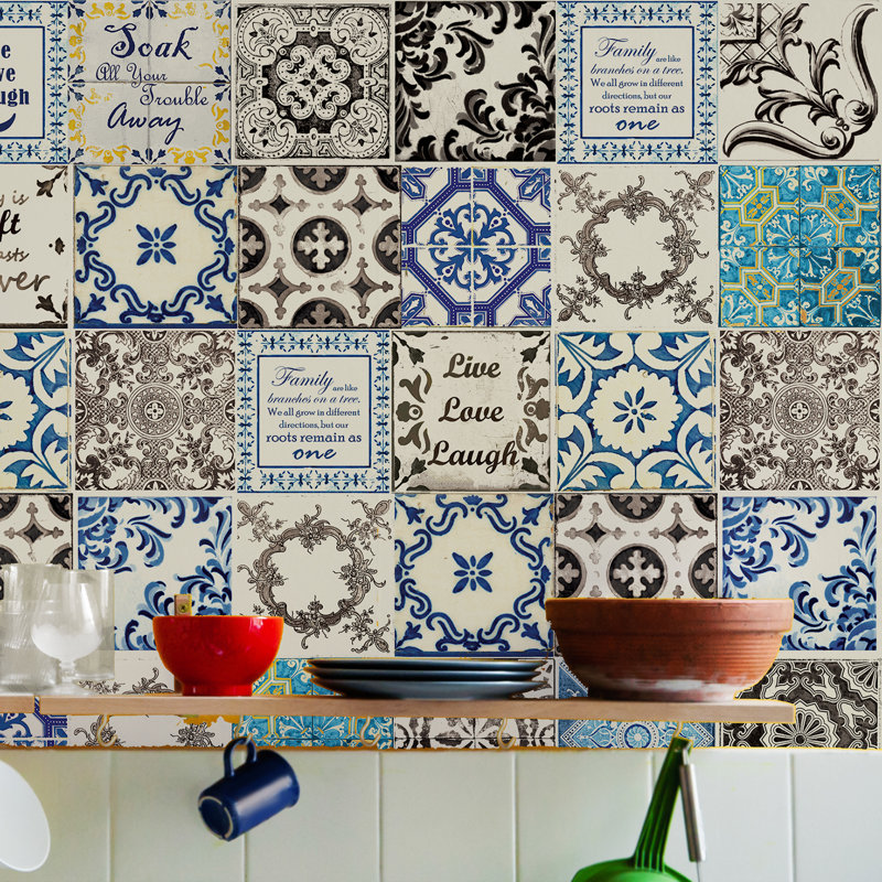 Abstract Tile Decal