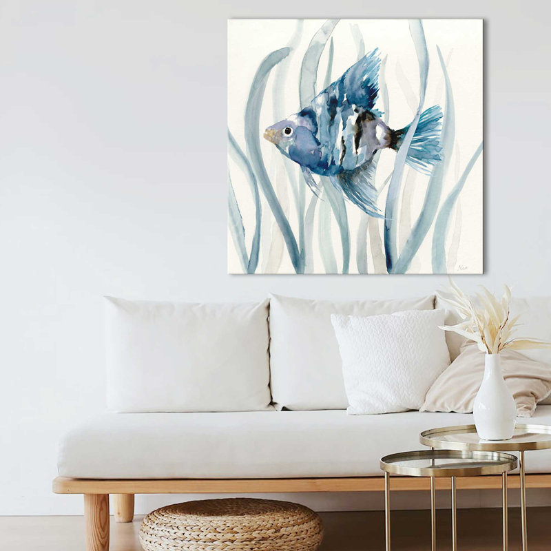 «Fish In Seagrass II», reproduction, H 24 po x l 24 po x P 1,5 po