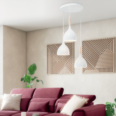 Devana - Light Steel Pendant