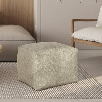 Olius Upholstered Pouf by Ebern Designs