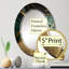 Miroir mural abstrait en marbre Patrcia-99569137