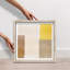 Cubes of Light I Shadowbox Abstract Print by Oliver Gal, Black Frame, 12 x 12-944129493-944129495