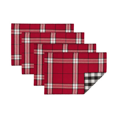  Ensemble de 4 napperons de Noël