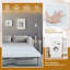 Canapé-lit pliable de remplacement en mousse à mémoire de forme avec matelas à mémoire de forme 4 po, canapé non inclus-439441954-445450540