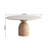 Issaias Solid Wood Rock-Plate Round Dining Table-311450347