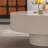 31.5" Handcrafted Relief Round Wooden Coffee Table | Sturdy Pedestal Base, Decorative Tea Table for Living Room-365802435-359558954