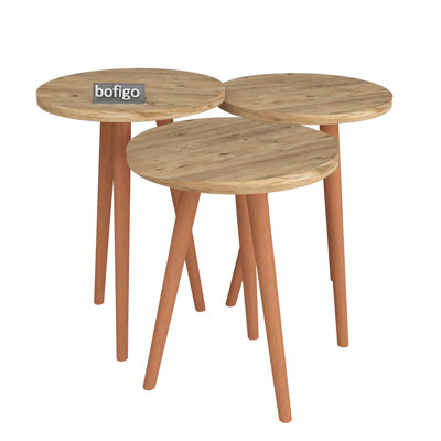 Havre Solid Wood End Table