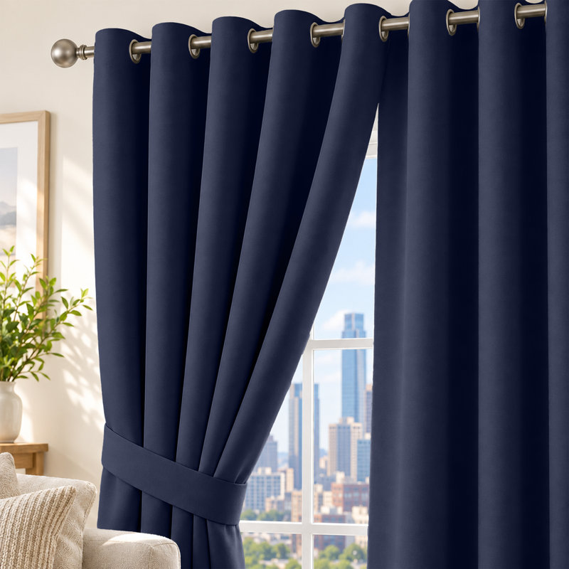 Pair, 167cm x 137cm, Blue