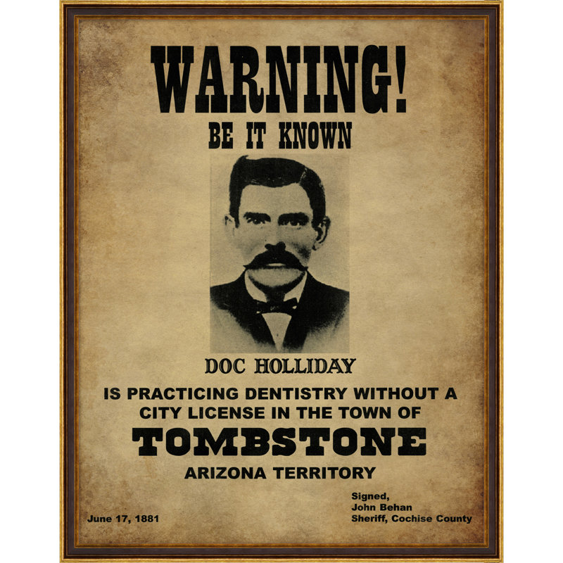 Doc Holliday Print