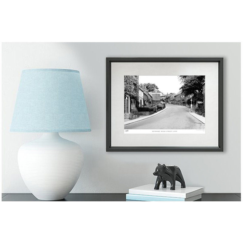 Ruswarp, High Street C1955 by Francis Frith - Single Picture Frame Print, 40cm H x 50cm W x 2.3cm D