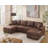 Steljana Faux Leather U-Shaped Sectional Symmetrical-1905570094