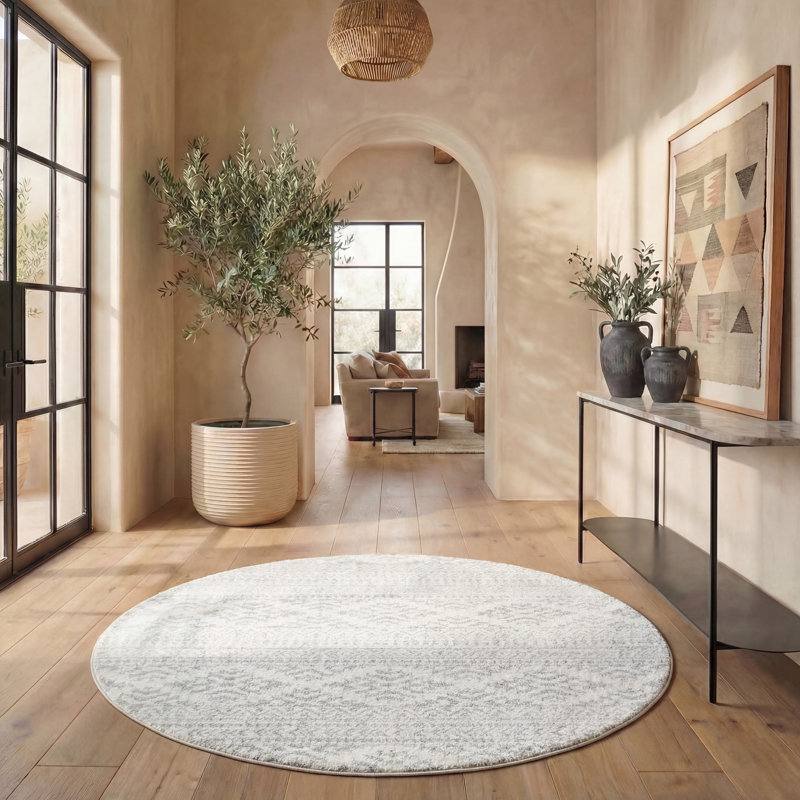 Dias Performance Southwestern Rug, Round 6'7"