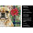 Fawn French Bulldog Christmas PoinsettIas Kitchen Towel-2080583745