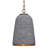 Creekside I-Light Beaded Pendant, Slate Blue