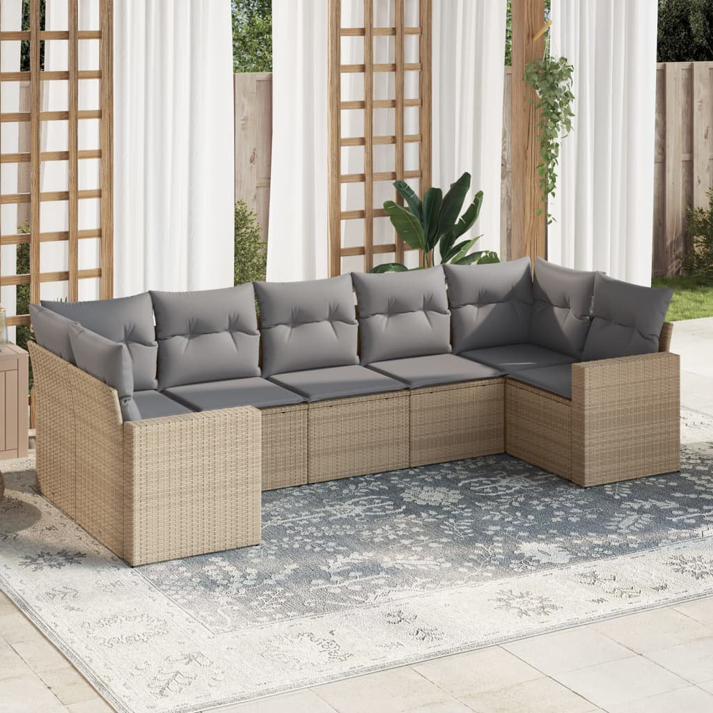 Gartensofa mit Kissen