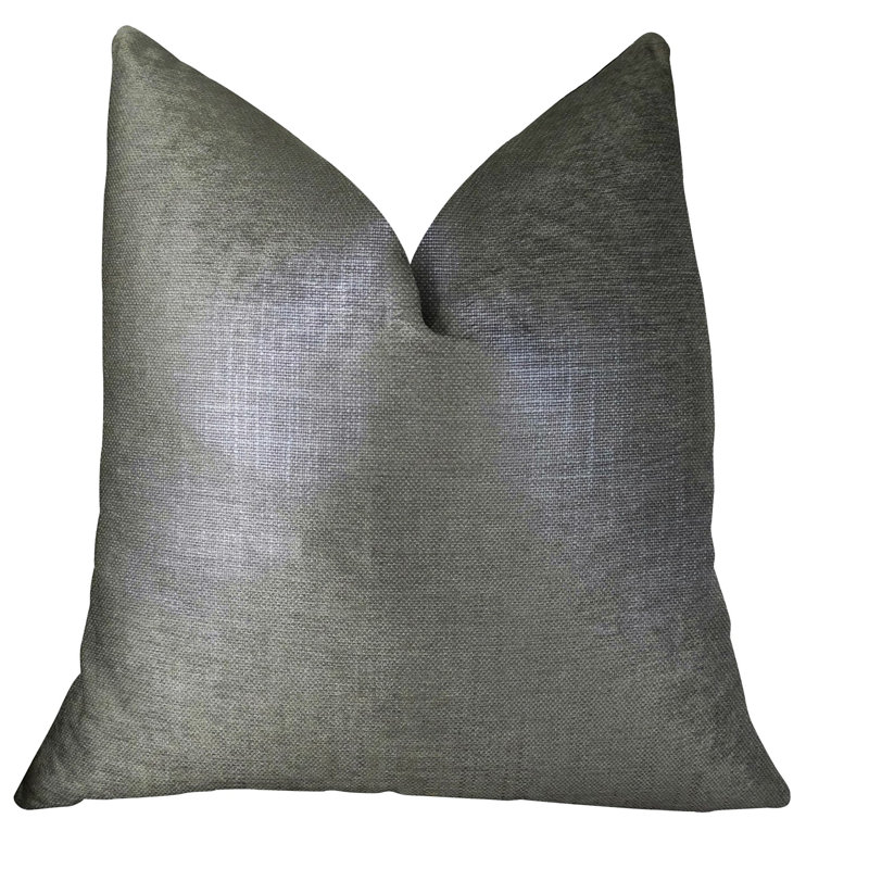 Oreiller luxueux en lin fabriqué à la main, 12 po x 20 po, Coussin lombaire