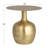 Carter Elegant Metal Round Side Table, Gold-527945548
