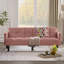Velvet Futon Couch-1275044734