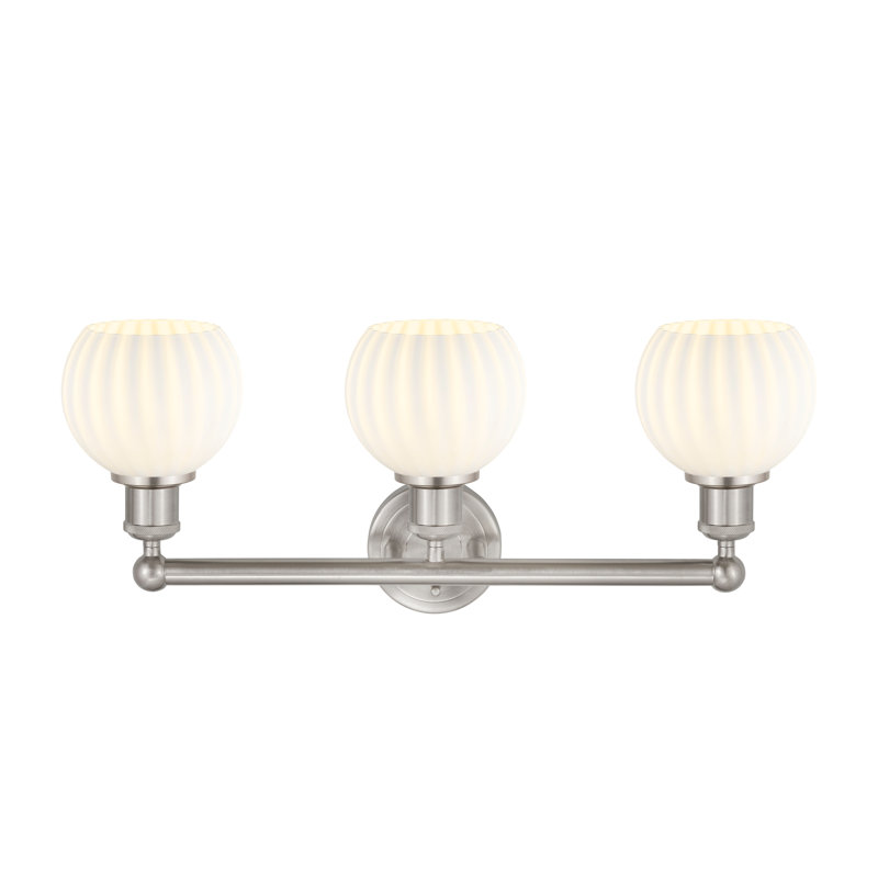 Bertile 3 - Light Dimmable Vanity Light, Brushed Satin Nickel