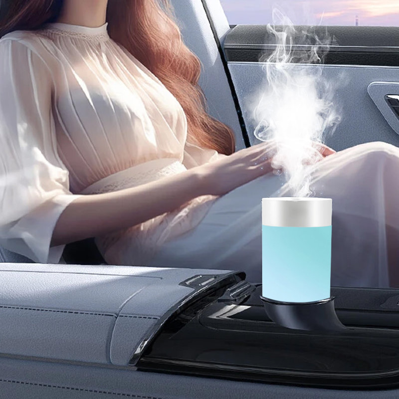 Humidificateur USB avec atomiseur coloré à lumière ambiante