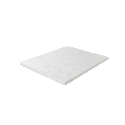 Gel Memory Foam Mattress Topper With Removable Breathable Soft Cover, Cooling Bed Topper For Comfort Body Support And Pressure Relief by Alwyn Home