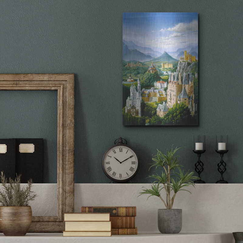 «German Castles» par Harro Maass, H 16 po x l 12 po