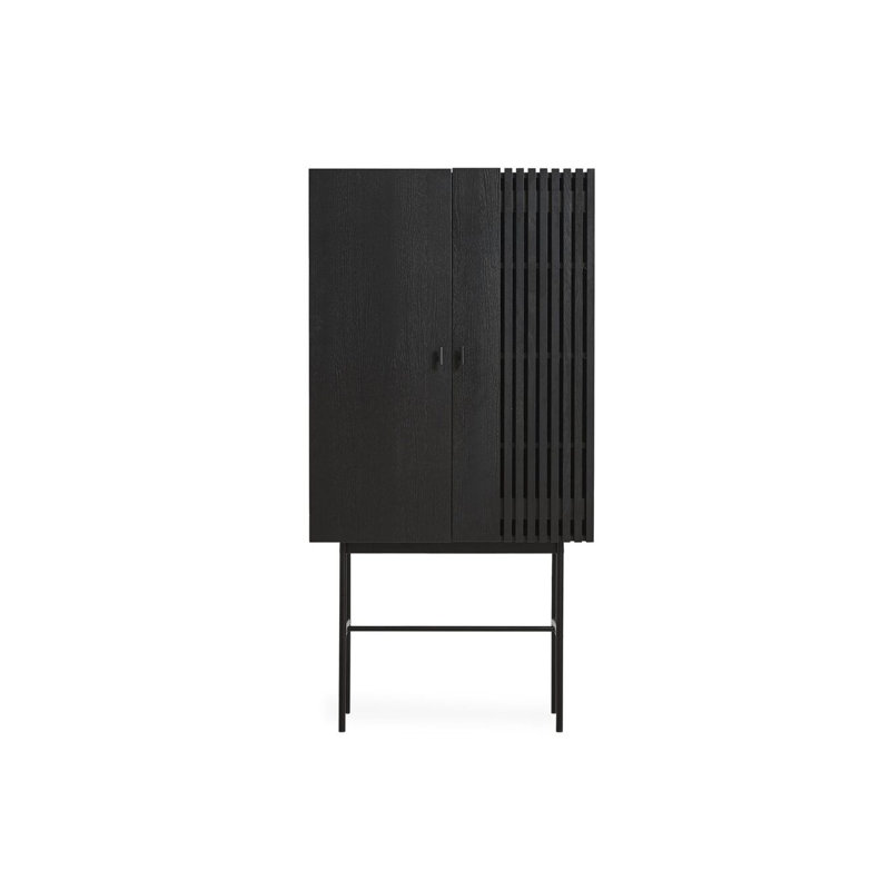 Array Highboard (80 Cm), Black