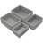 Sorbus Stackable Storage Woven Paper Rope Baskets 4-Piece Set-2080341860