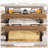 55-Inch Dining Bench, Rustic Kitchen Table Bench-438153854