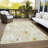 Machine Washable Indoor/Outdoor Claudian ACN1505 Wheat Rug-103146811