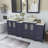  72" Double Bathroom Vanity Set with Mirror-67116246