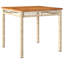 Swarthmore Solid Wood Metal Outdoor Dining Table-120285312-120285327
